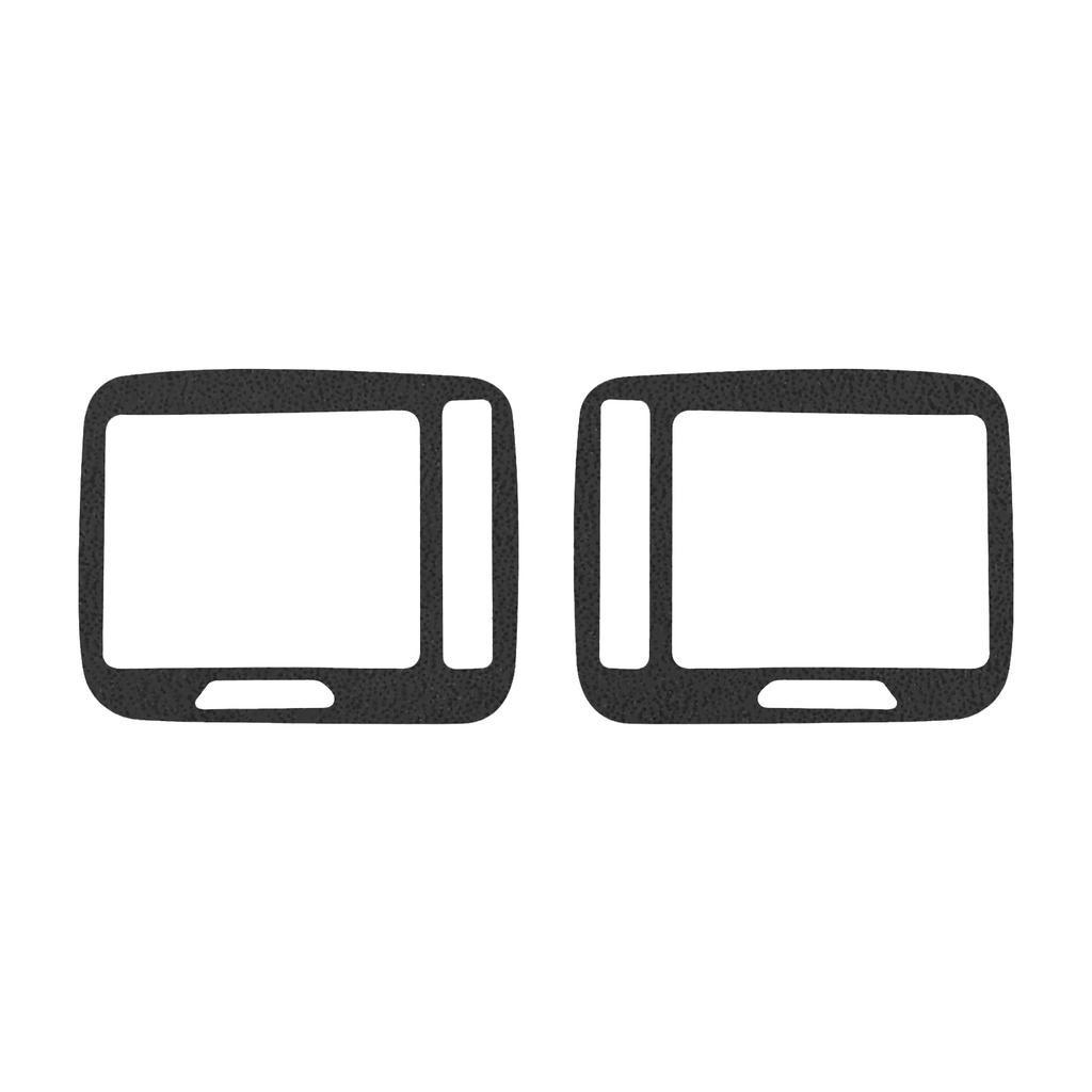 For Volkswagen Passat B5 2001-2005 Piano Black Dashboard Both Side Air Outlet Decorative Cover Car Interior Accessories Sticker