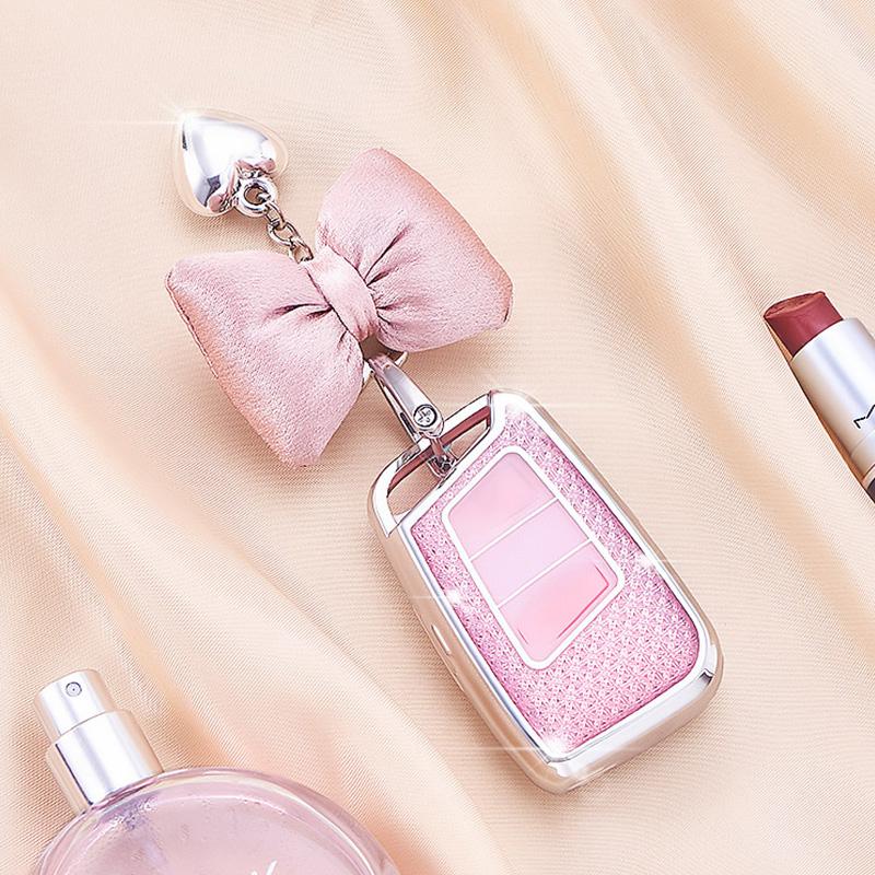 Luxury Diamond Pattern Tpu For Vw Volkswagen Magotan Magotan Gte Passat B6 B7 B8 Cc Arteon Remote Smart Car Key Case Cover Fob