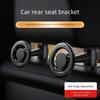 Rotating Magnetic Car Phone Holder Rack for Back Seat Universal Headrest Mount Zinc Alloy Construction Easy Installation