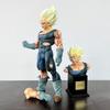 Dragon Ball Z Majin Vegeta Action Figure 28cm 11.02inch Replace Head Battle Damaged Statue Collection Model Toys Gifts For Fans