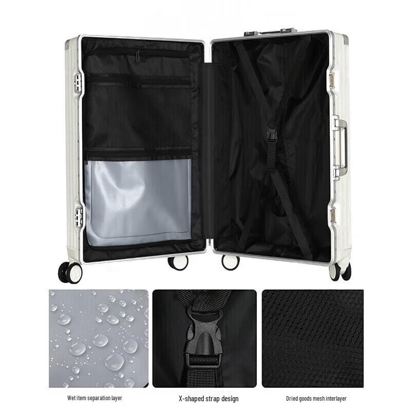 Zizhisheng Premium Aluminum Frame Luggage