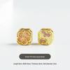 Vintage Brass Filigree Pearl Spacer Beads for Handmade DIY Bracelets