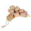 Bird Foraging Toys Palm Paper Cups Bright Colors Parrot Foraging Shredding Toy for Foraging Chewing