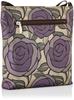 Bianco-Shoulder Pochette, Women's, Beige and Purple