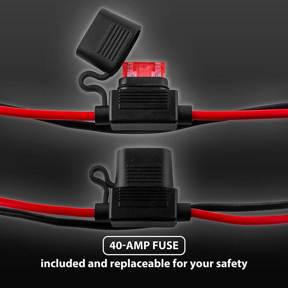 New High Quality Durable 12 AWG Wire Harness Connector For 12-Volt SLA Battery
