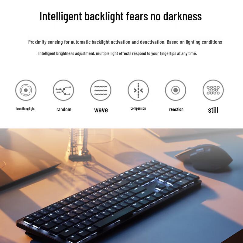 Logitech MX Mechanical Mini Wireless Bluetooth Mechanical Keyboard