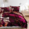 3pcs Panther Stained Glass Duvet Cover Set, Soft Comfortable Duvet Cover,Guest Room (1*Duvet Cover + 2*Pillowcase, Without Core) yy251104154