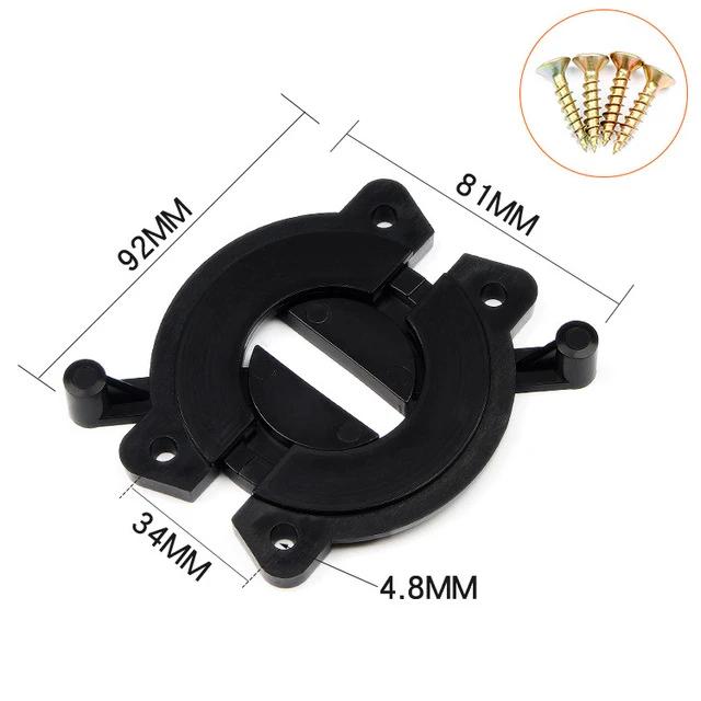 

ABS Furniture Hidden hinges Durable Fixing Fitting For Conference desktop table Top Connector latch Bracket combination Fastener