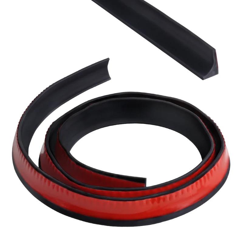 Kitchen Silicone Water Retaining Strip Self-adhesive Seal Retaining Strip Separation Shower Water Stopper Strip Tool 1/2/3/4/5m