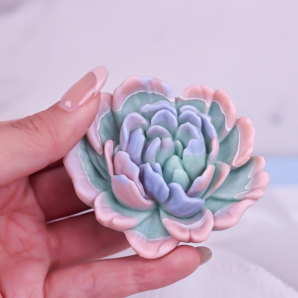 Heart 3D Flower Silicone Mold DIY Fondant Mold Handmade Plaster Resin Molds  Chocolate