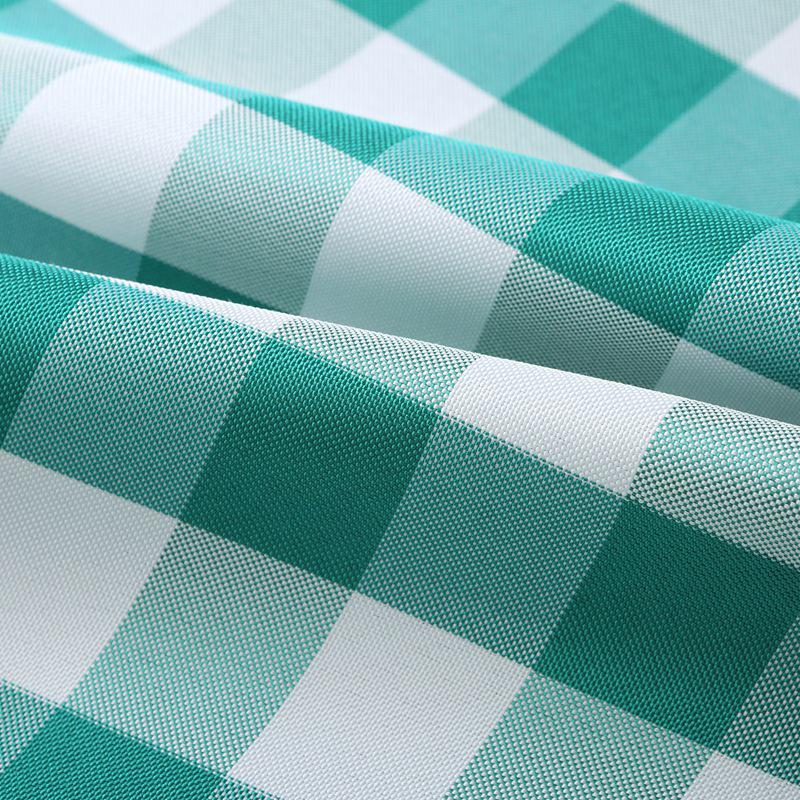 Nordic Checkered Waterproof PEVA Tablecloth - Oil-Proof, Wash-Free, Modern Picnic & Party Mat