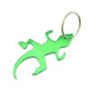 Novelty Creative Zinc Zinc Alloy Aluminum Lizard Shape Beer Corkscrew Openers Keys Ring Bottle Opener