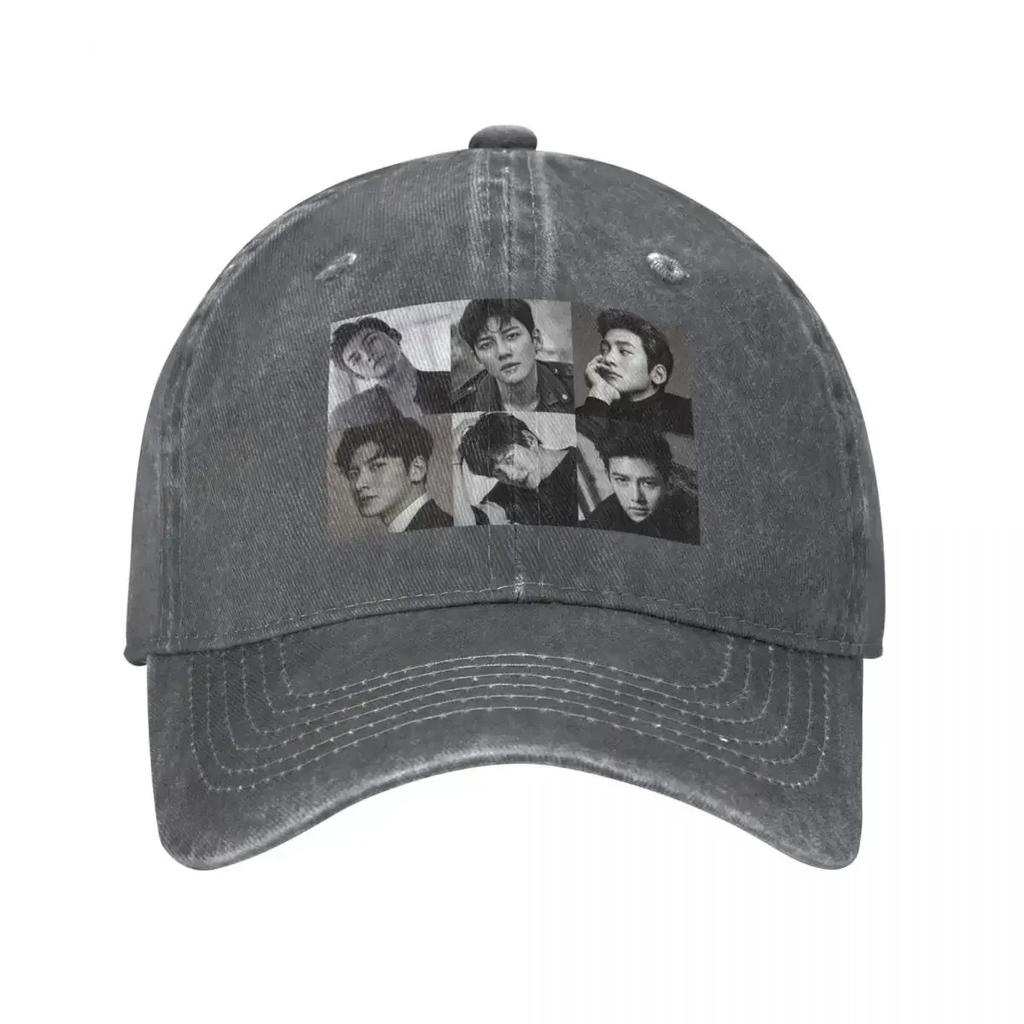 Ji Chang Wook Collage Baseball Cap Rave Golf Hat Cosplay Cap Woman Men'S