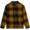 Loose Checkered Single-Breasted Collar Long Sleeve Shirt Men Shirts VN000P7ZF0H1