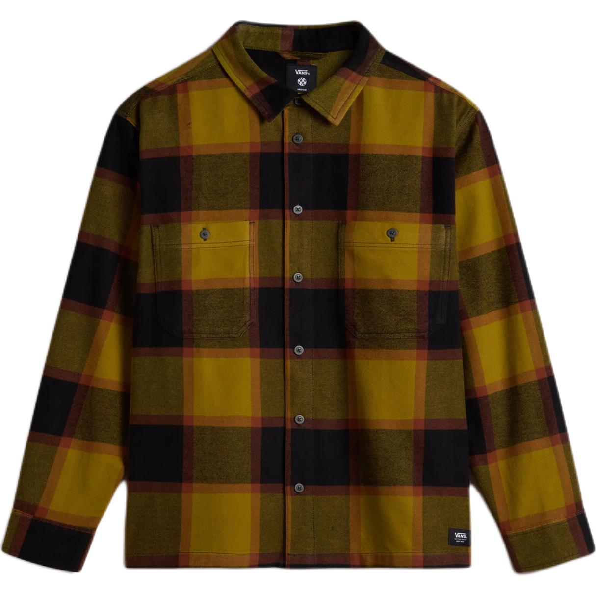 

Vans Loose Checkered Single-Breasted Collar Long Sleeve Shirt Men shirts VN000P7ZF0H1 S