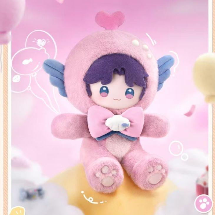 Adoration And Deepspace 40Cm Resting Posture Cap Detachable Cottonfabric Figure Zayne Rafayel Sylus Xavier Caleb Dress-Up Plushy Toy Presents