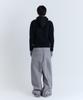 PARADIGMFILM [Ep.03] Slant High-Neck Hooded Knit (Black)
