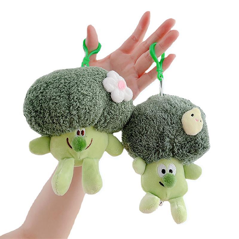 Bonito muñeco de peluche de brócoli y verduras, juguete de peluche suave de coliflor, regalo para niños