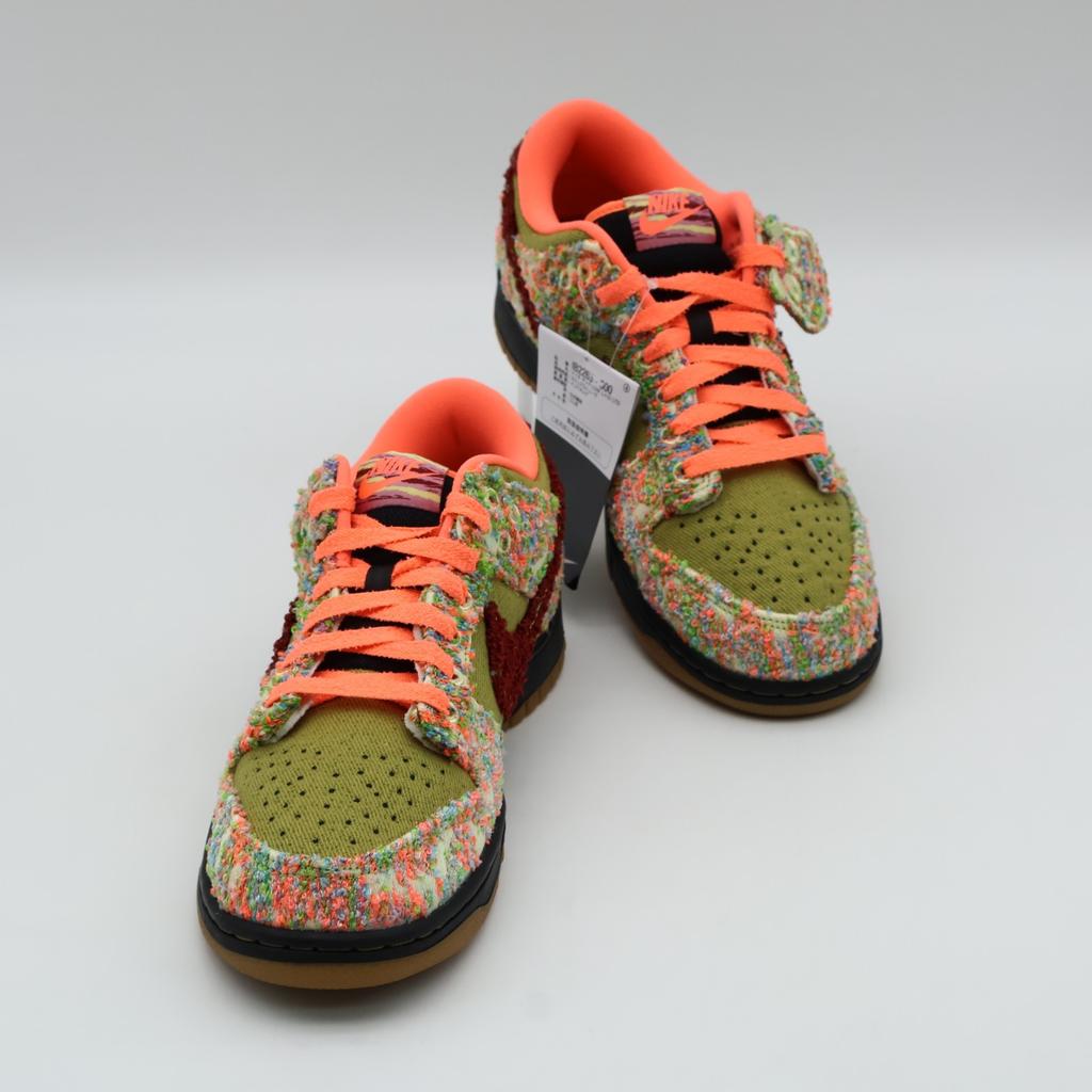 IB2263-300 Nike Dunk Low Panda Green Curry White (Men's)