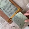 1 Roll Vintage Notes Compatible with - Glue-Free Blank Adhesive Pages, Tear-Off Roll for Memos, Diaries & Creative Sketches