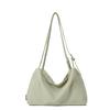 Literature And Art Small Fresh Large Capacity Tote Bag Mommy Bag Casual Solid Color Versatile Lightweight Portable Shoulder Cloth Bag