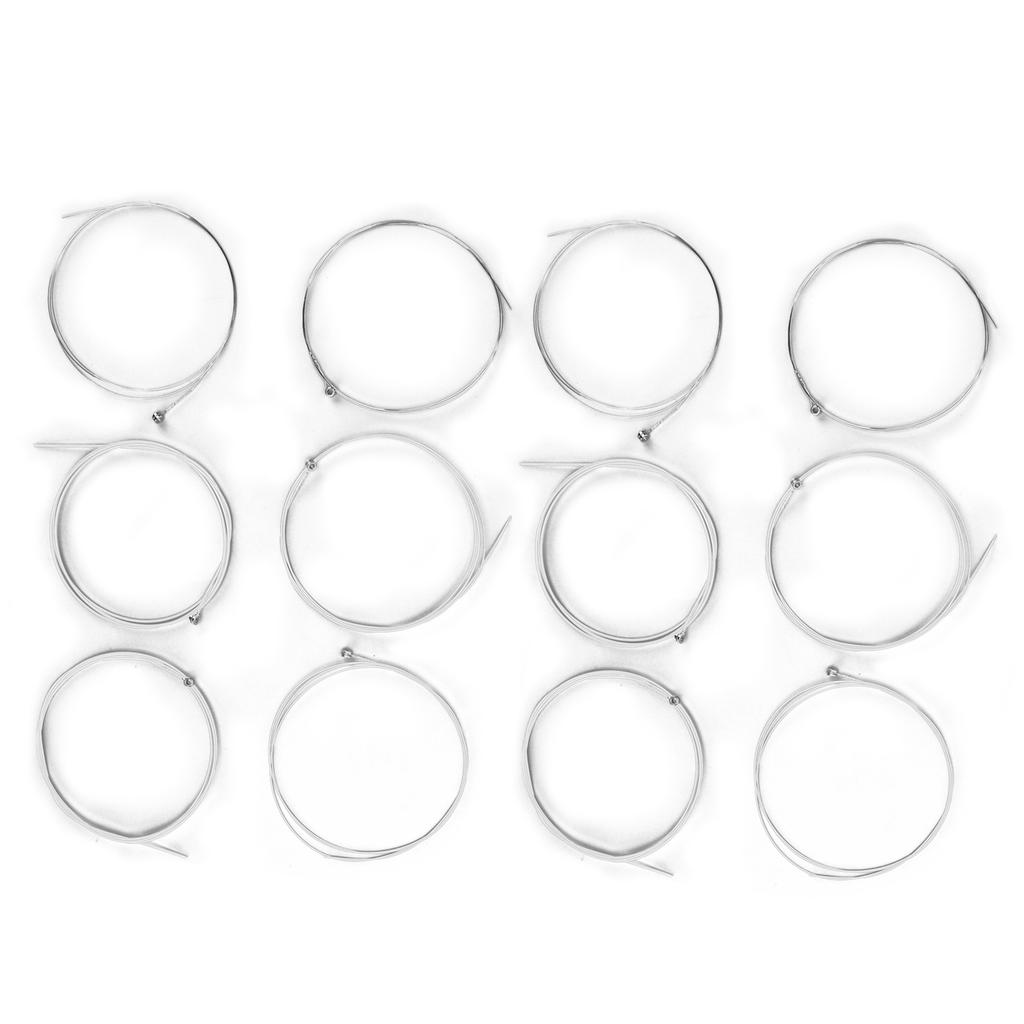 2 Sätze Folk Gitarrensaiten Metall Musikinstrumentensaiten Bieten hellen und ausgewogenen Ton