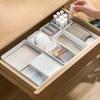 Partition Storage Box Set Drawer Storage Box Built-in Desk Organizer Student Desktop Miscellaneous Items Cosmetics Stationery