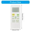 Ergonomically Remote Controller Intelligent Energy Saving Mode for RG52A8 BGEF Air Conditioner Remotes Comfortable Use