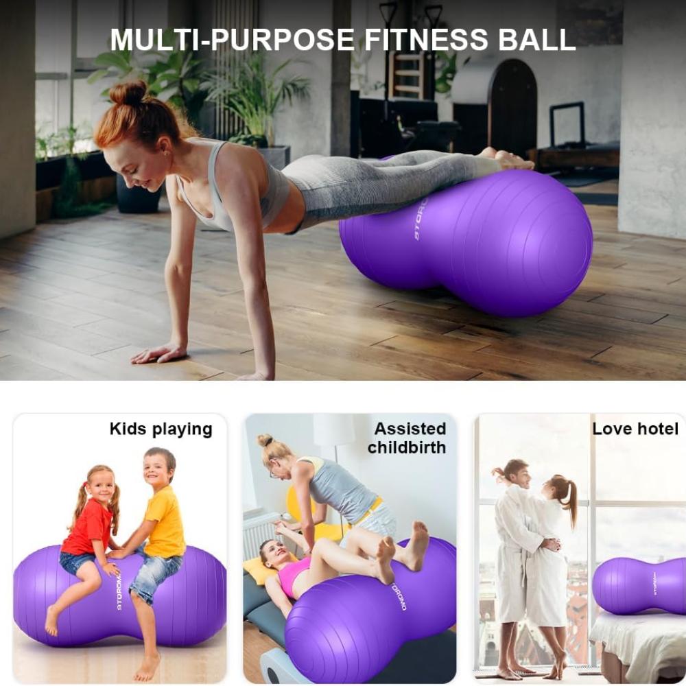 Arašídový míč, Arašídový sportovní míč, Jógový míč, Těhotenský míč, Arašídový stabilizační míč, Porod, Trénink síly středu těla (včetně čerpadla)
