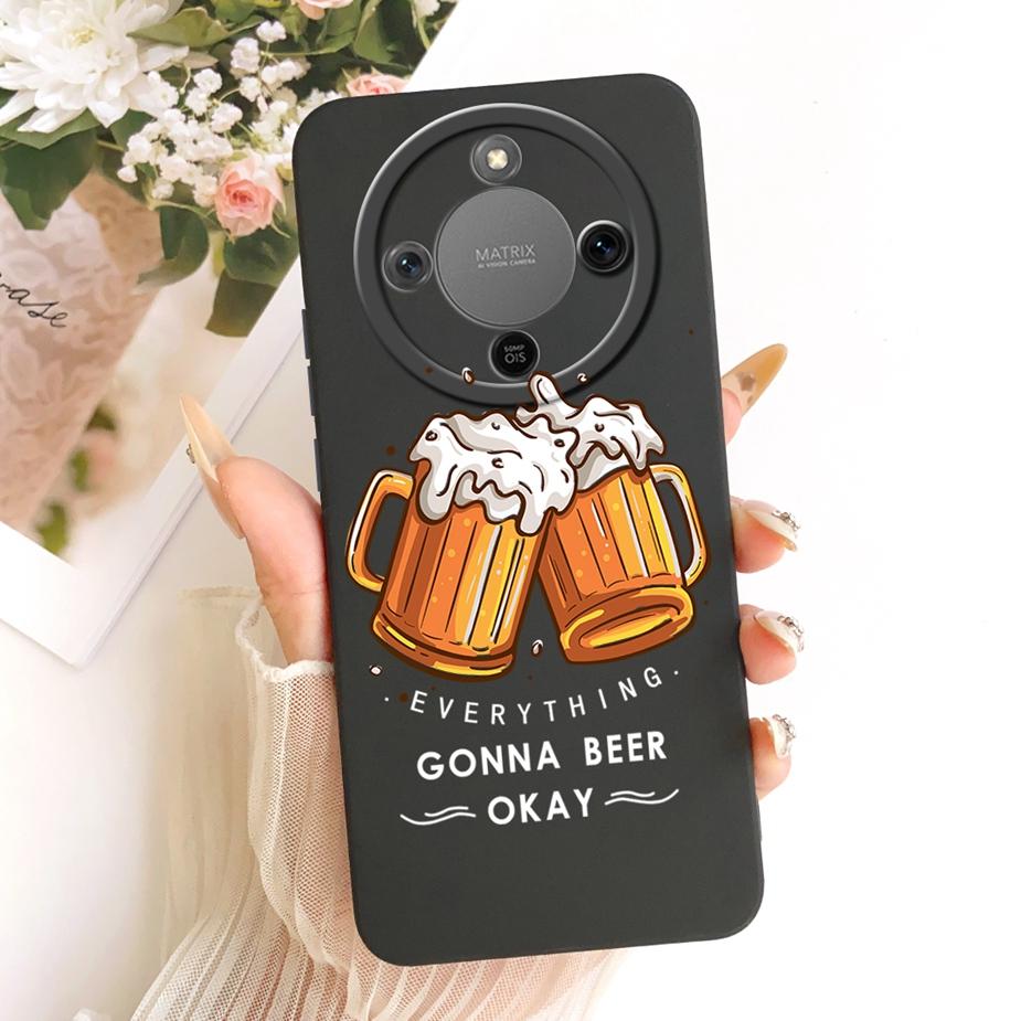 For Honor X9d Case MTN-NX1 Cute Dinosuar Cartoon Cover Soft TPU Phone Cases For Honor Magic 8 Lite X 70 HonorX70 HonorX9d Fundas