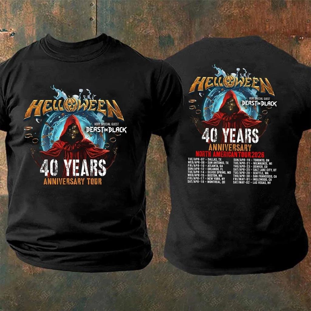 Helloween 40° Anniversario Tour Nordamericano 2026 Date Programma Maglietta