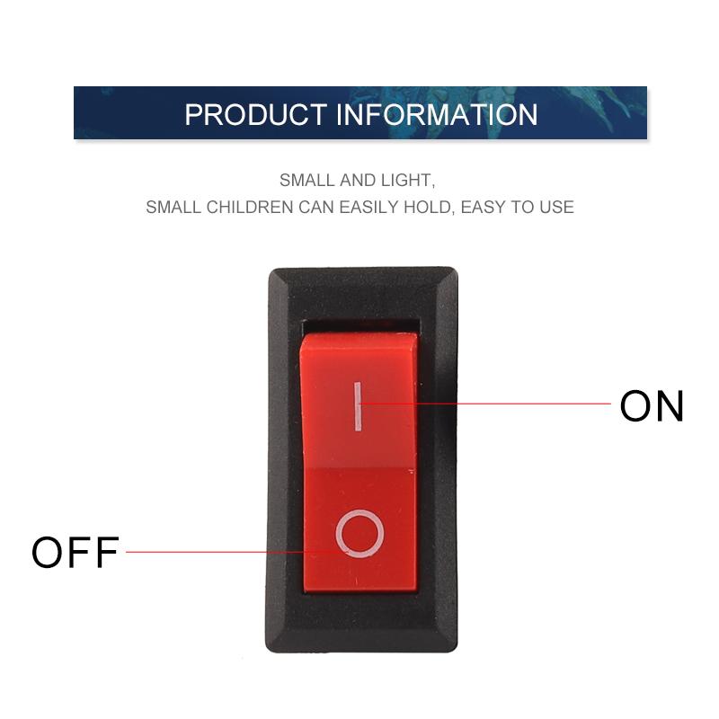 5PCS Boat Rocker Switch 33X16mm SPST 2/3Pin Snap in ON-OFF ON-ON Car Power Dash Truck switch Accessories 15A/20A 250V/125V