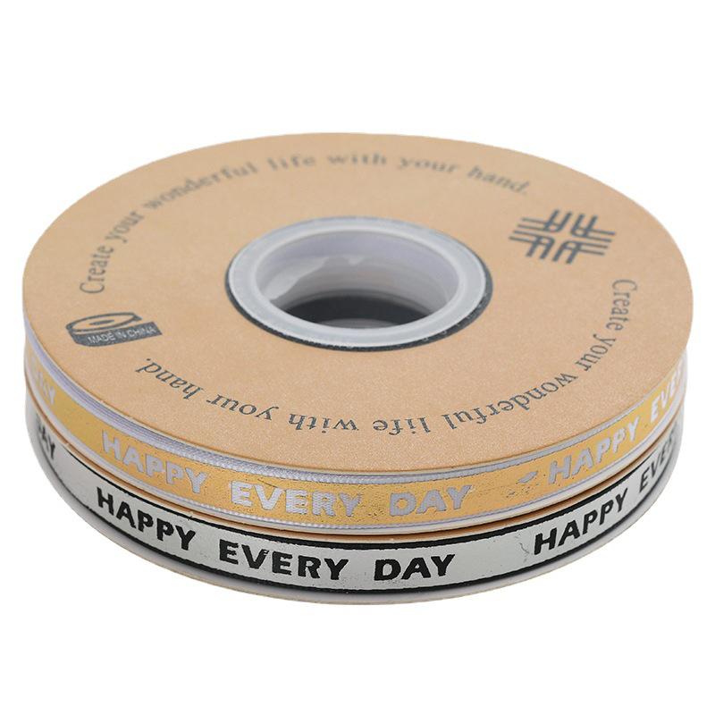 Små gull- og sølvbarer, bånd, gullfolie, sommerfuglbånd, blomsterkunst, blomster til DIY baking, kake- og gaveeskedekorasjon