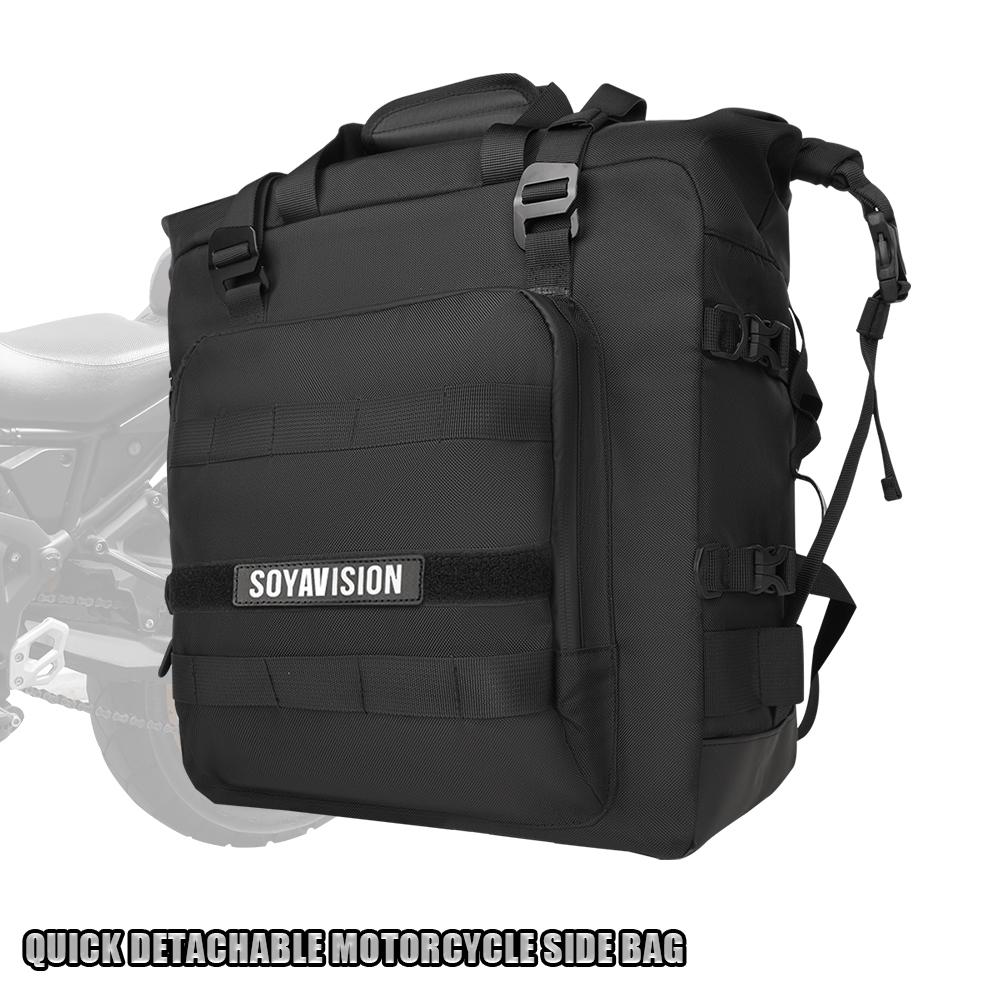 

Motorcycle Side Bag Waterproof Motorbike Saddle Tail Pannier Travel Luggage Storage Bag Riding For BMW KTM Kawasaki Honda