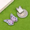 Strass Schmetterlingsform Ball Cap Marker mit magnetischem Hutclip Rostfreier langlebiger Marker für Männer und Frauen Golfbegeisterte