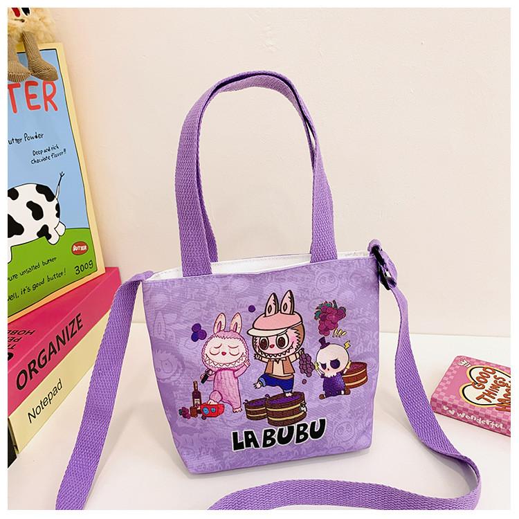 Cute Kids Shoulder Bag Fashionable Nylon Casual Cartoon Holder Snack
