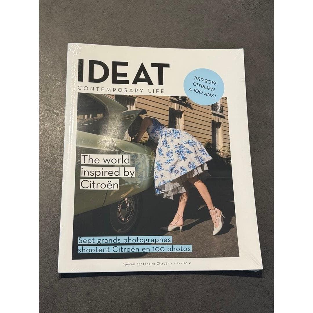 Brand unopened IDEAT Citroën 100th Anniversary photo book magazine foreign book.