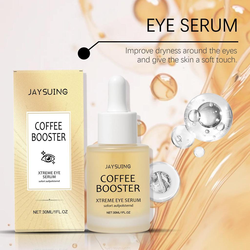 Caffeine Eye Serum Gently Refines the Skin Around the Eyes with a Moisturizing and Refreshing Treatment Essence.