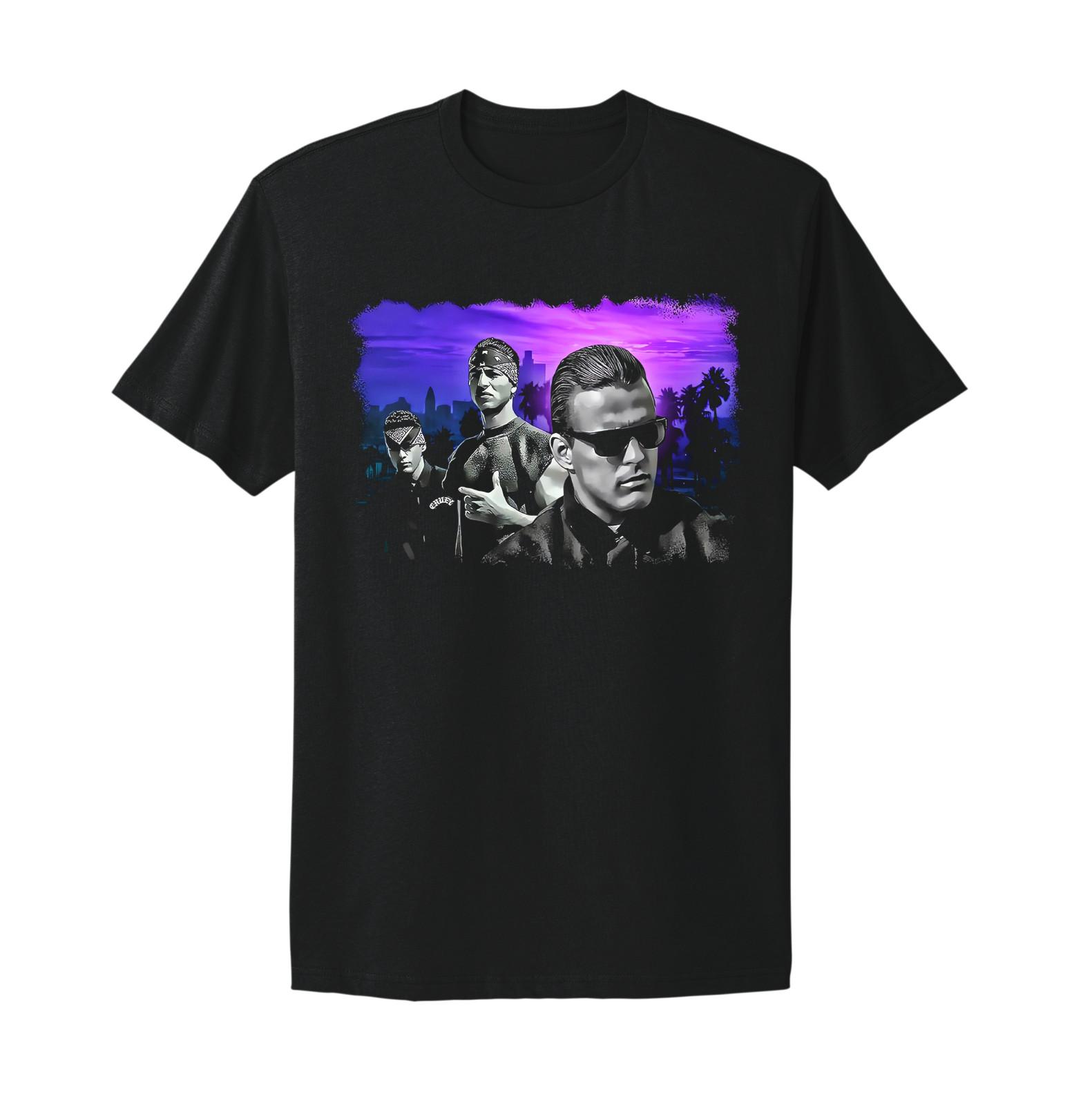Blood In Blood Out Movie Vatos Locos Forever Black T-shirt XXXXL