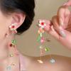 Summer Colorful Unique Dopamine Design Drop Dangle Earrings For Women Fashion Jewelry Accessories
