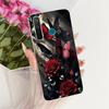 For Realme 5 Pro Case Realme 5i 5S Stylish Butterfly Tree Painted Cover Soft Slim Phone Case For Realme 5S 5i Realme5 Pro Fundas