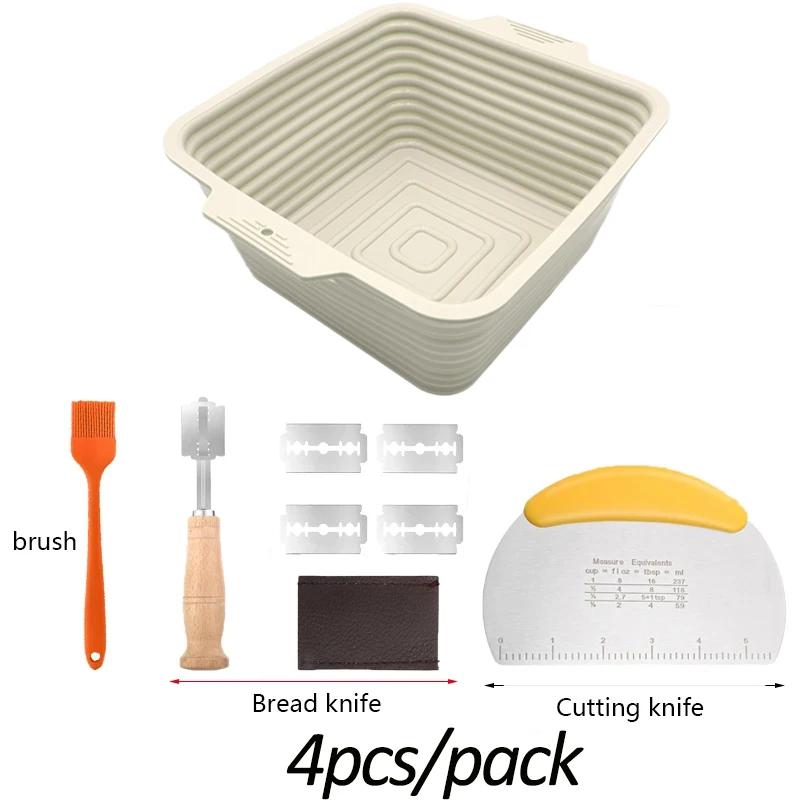 Foldable Bread Fermentation Basket Silicone Bread Making Baking Fermentation Baking Tools Home Kitchen Practical Accessories