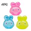 Decompression Toy for Adults Bunny Jelly Squeeze Toy Portable Soft TPR Stress