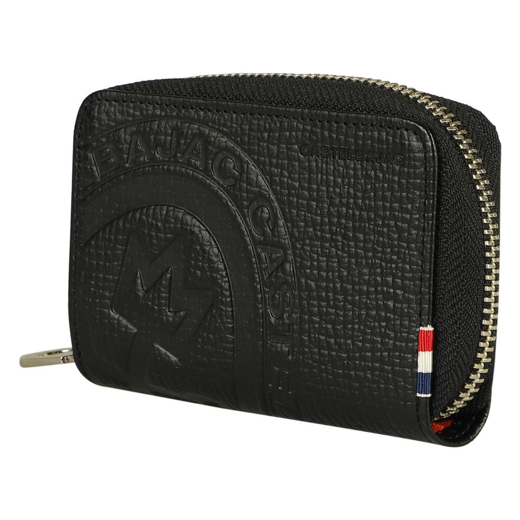 Key Case Piccolo Smart Key Genuine Leather Round Zipper 4 Rows PICCOLO SERIES KEY CASE 22612 Black [Castelbajac] Men's Women's