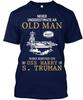 Tricou Uss Harry S Truman Cvn 75 Fabricat în SUA Mărime până la 5XL