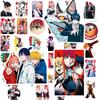 51Pcs Chainsaw Man Anime Stickers Pochita Denji Makima Cartoon Decals For Skateboard Motorcycle Laptop Waterproof Diy Sticker