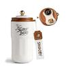 Snoopy Coffee Thermos Temperature Display 6-Hour Heat Retention Cold Stainless Steel Vacuum Insulation Leak-Proof Water Bottle Large Capacity Portable