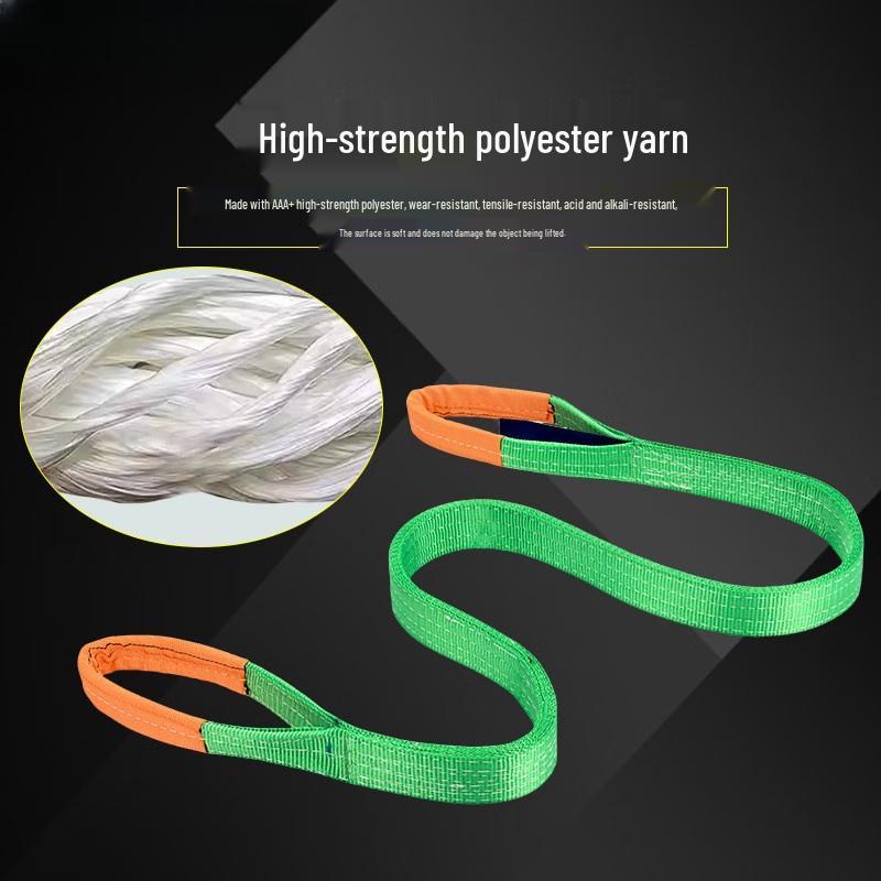 Jundingying Heavy-Duty Polyester Flat Lifting Sling