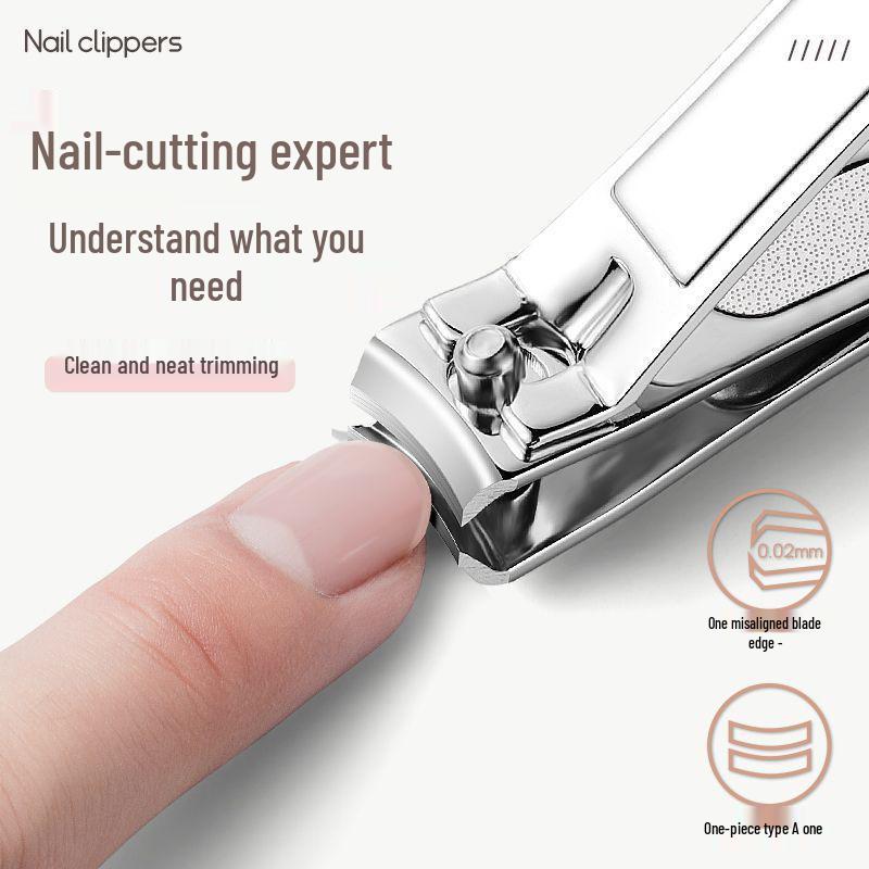 Single Cute Nail Clipper Set: Keychain Nail File & Clippers - Perfect Manicure Gift for Girls