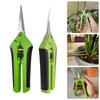 1Pc Stainless Steel Branch Pruning Shears Garden Orchard Plant Flower Fruit Tree Branch Grafting Scissors Straight and Bend Head